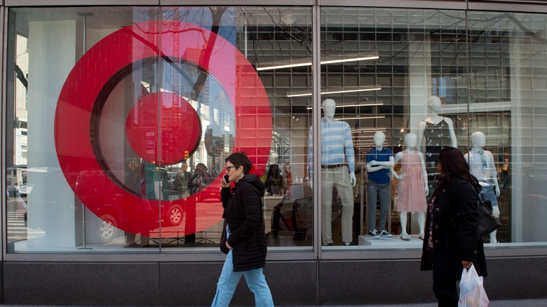 The outside of a Target store in 2017