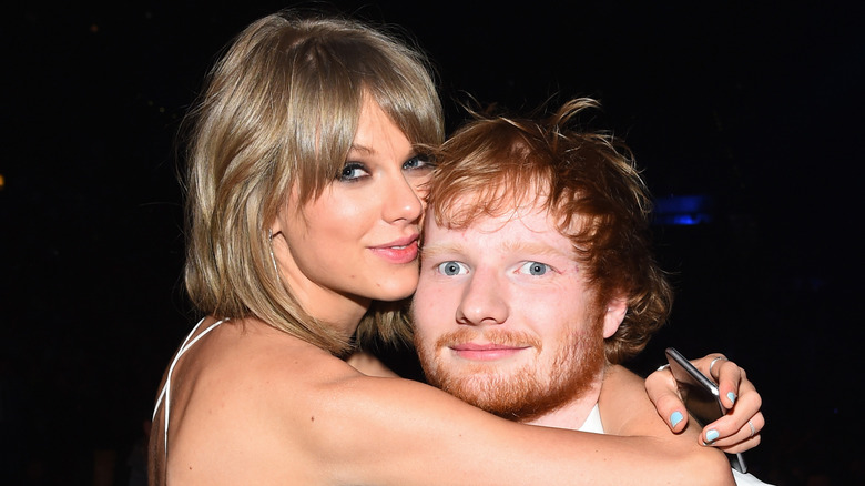 Taylor Swift and Ed Sheeran