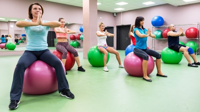 women working out