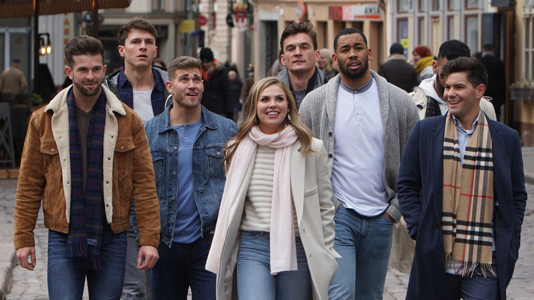 The Bachelorette cast in Riga