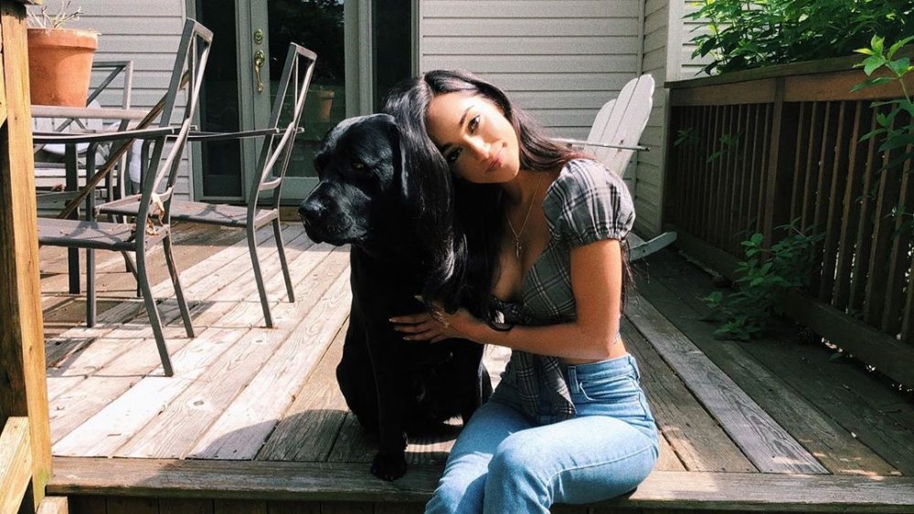 The Bachelor's Victoria Fuller with her dog