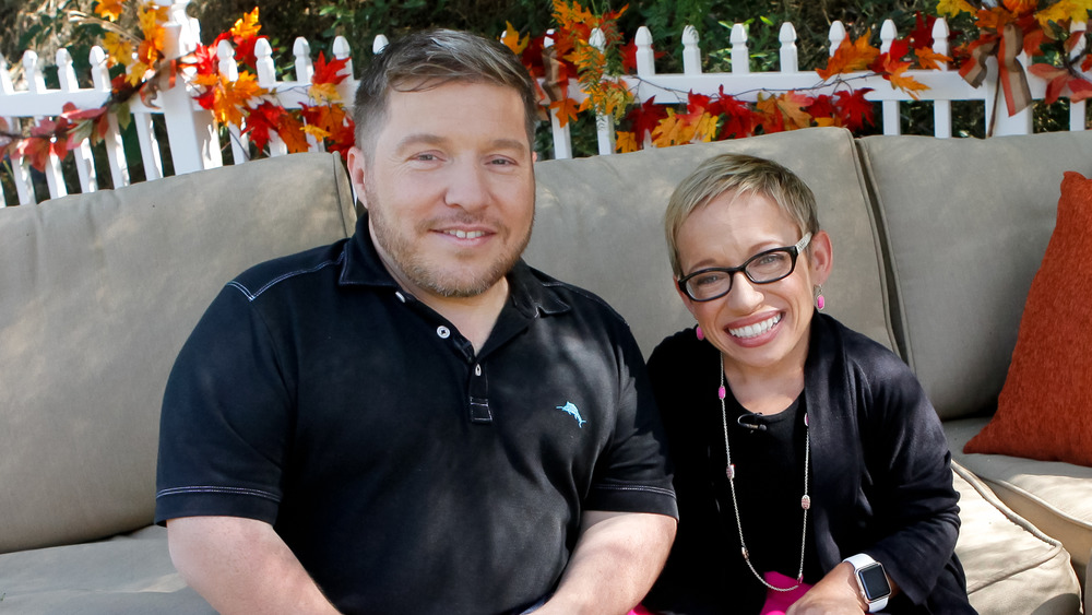 Bill Klein, Dr. Jen Arnold sitting