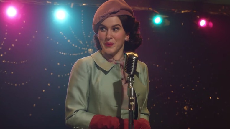 Rachel Brosnahan in The Marvelous Mrs. Maisel