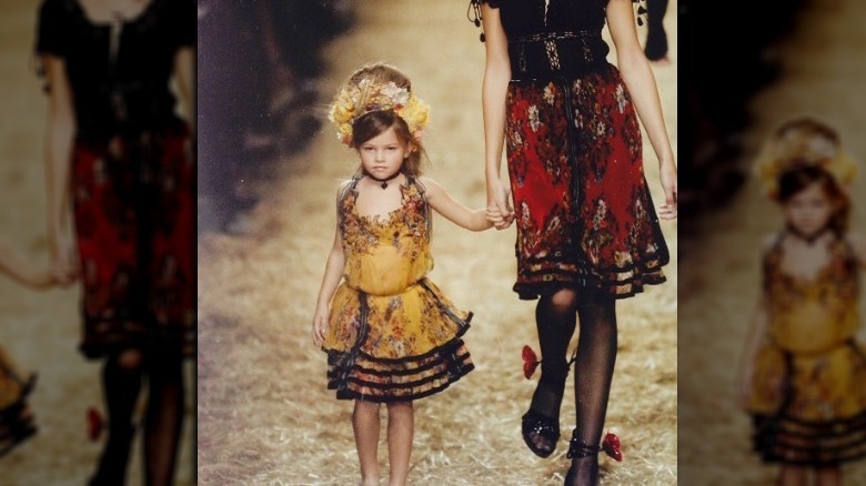 Thylane Blondeau runway JPG