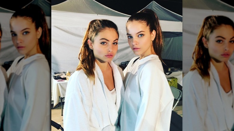 Thylane Blondeau and Barbara Palvin