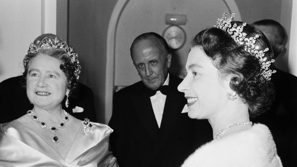 the Queen Mother and Queen Elizabeth