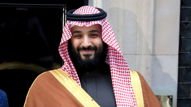 Crown Prince MBS offers big smile