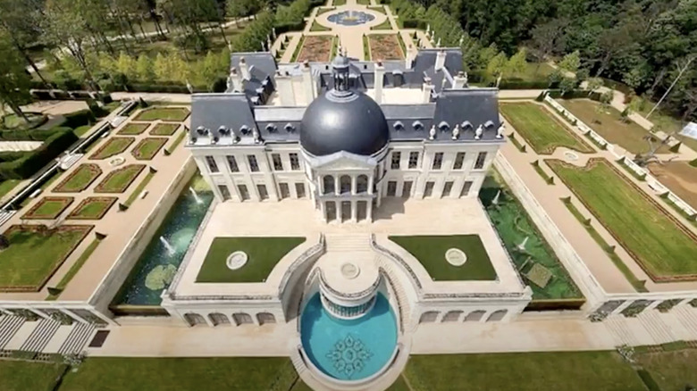 View of the Chateau Louis XIV