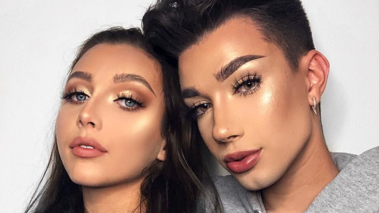 Emma Chamberlain and James Charles