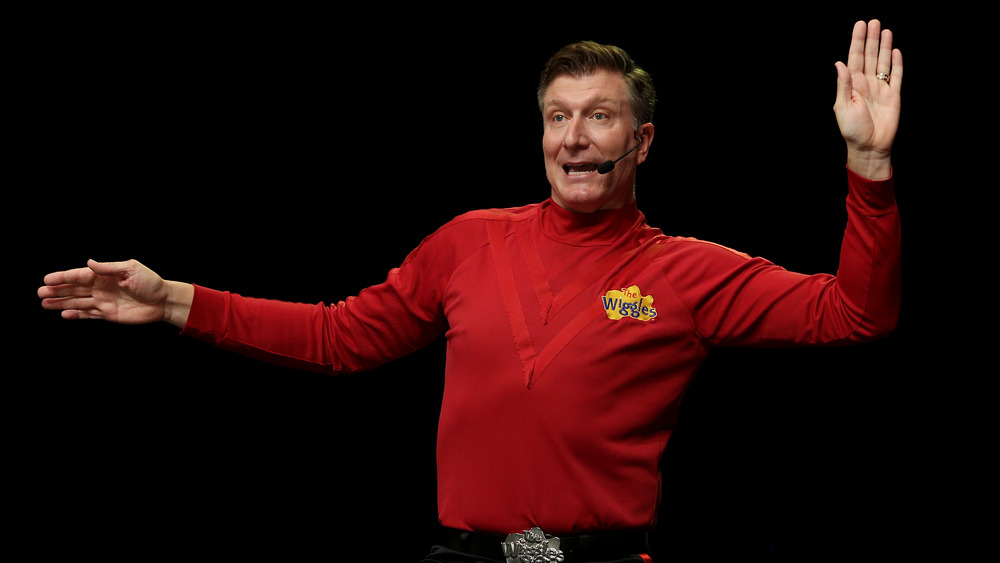 Simon Pryce as the red Wiggle