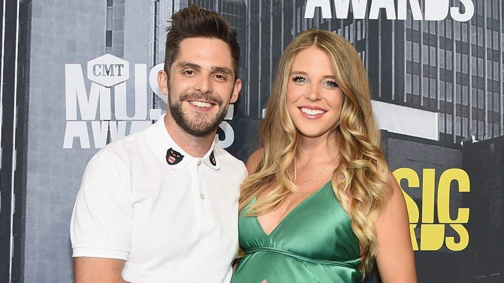 Thomas Rhett and wife Lauren Akins