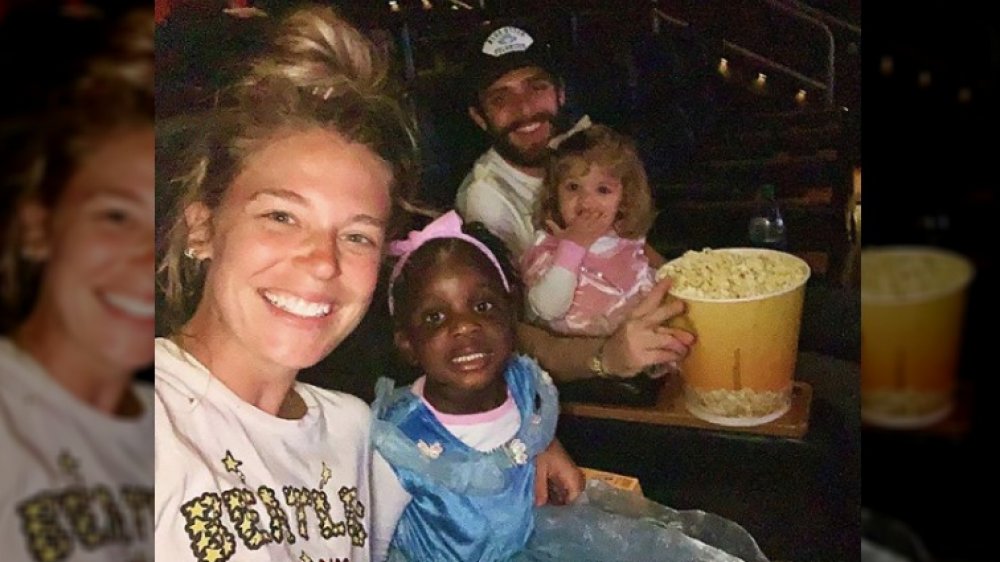 Thomas Rhett's wife, Lauren Akins, and family