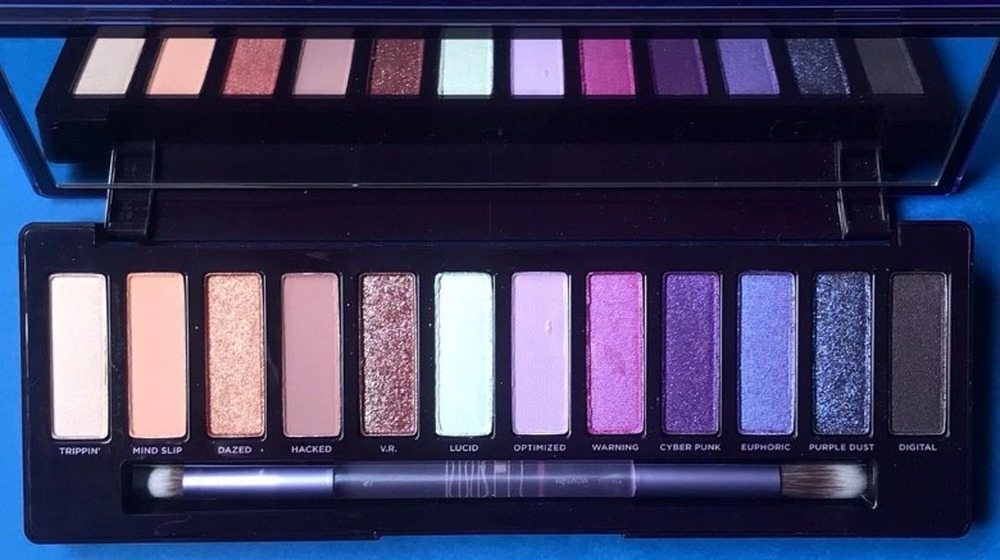 An Urban Decay eyeshadow palette