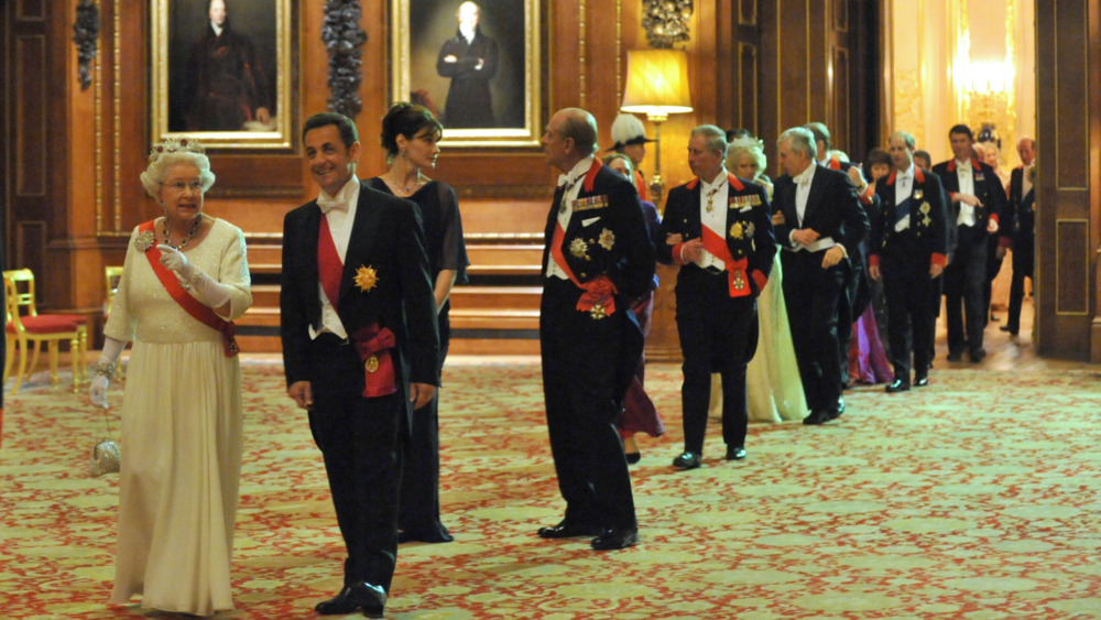 Queen Elizabeth, others inside Windsor Castle