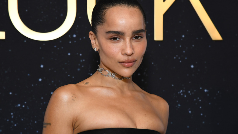 Zoë Kravitz attends a gala