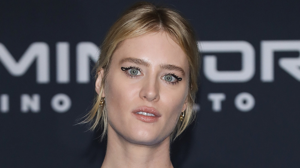 Mackenzie Davis at the premier of Terminator in Mexico