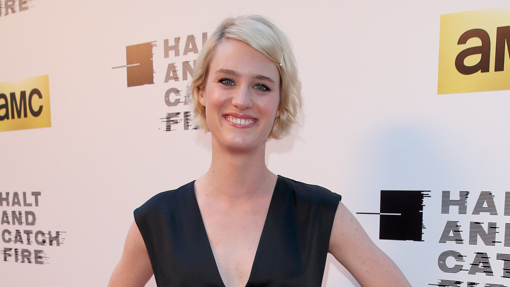 Mackenzie Davis at the premier of Halt and Catch Fire in 2014