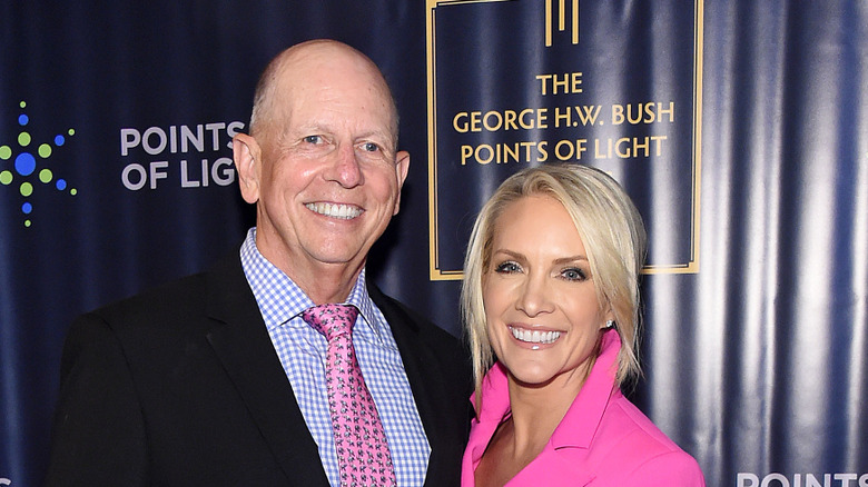 Dana Perino and her husband, Peter McMahon, smiling