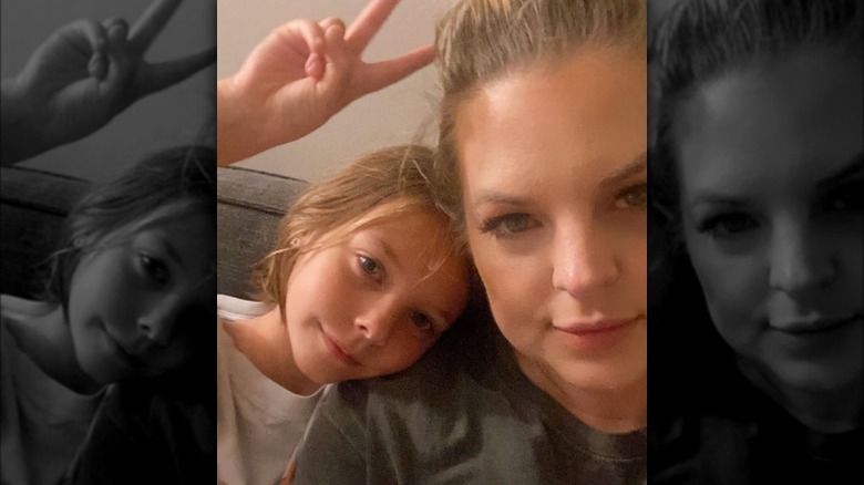 Kirsten Storms selfie with daughter Harper