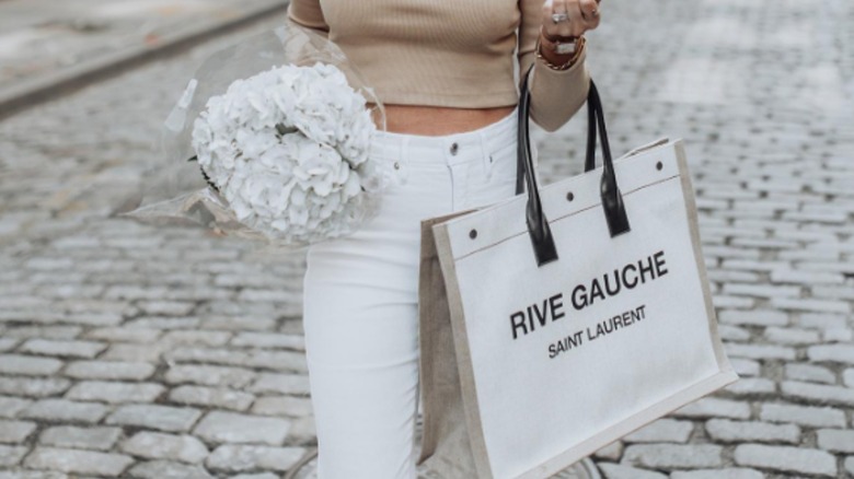 Saint Laurent, Bags, Authentic Yves Saint Laurent Rive Gauche Bag