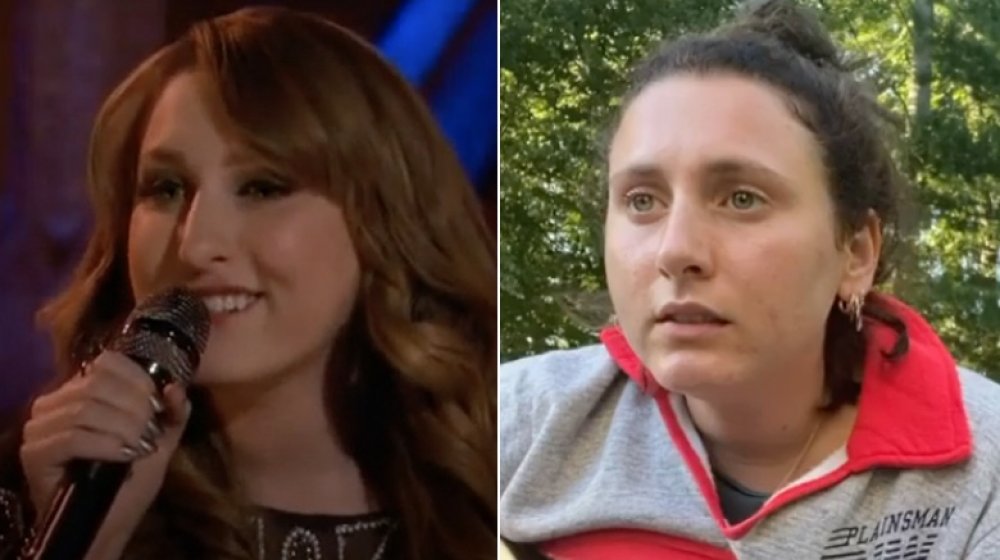 Caroline Pennell from The Voice, then and now