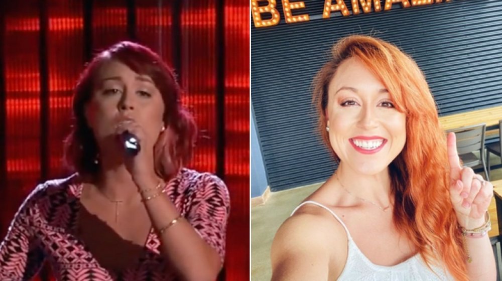 Casi Joy from The Voice, then and now