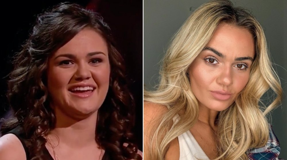 Lexi Luca from The Voice, then and now