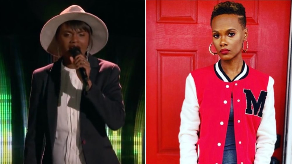 Vanessa Ferguson from The Voice, then and now