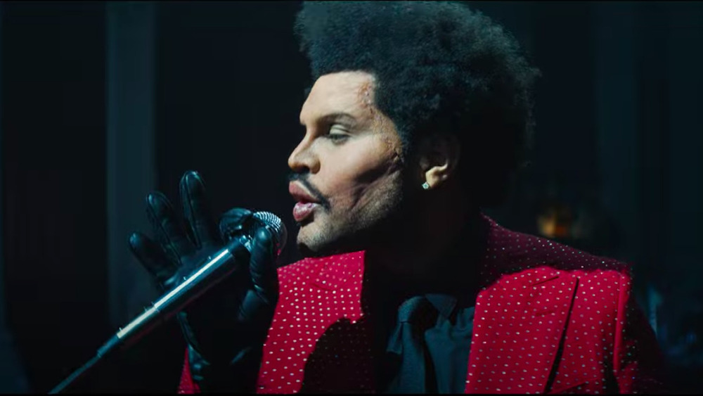 The Weeknd face change for new video
