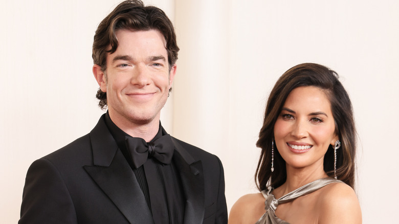 John Mulaney and Olivia Munn attend 96th Annual Academy Awards in Hollywood, California (2024)