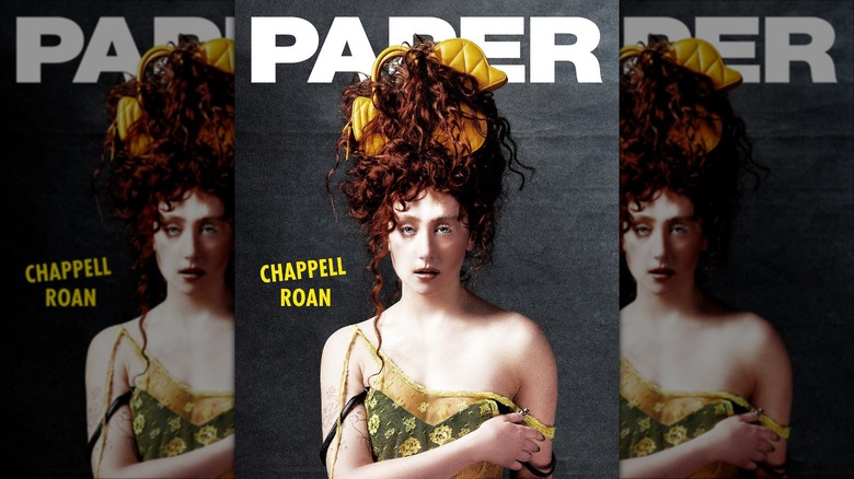 Chappell Roan's paper magazine cover