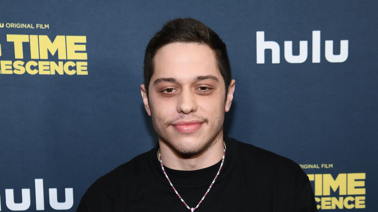 Pete Davidson attends the premiere of 