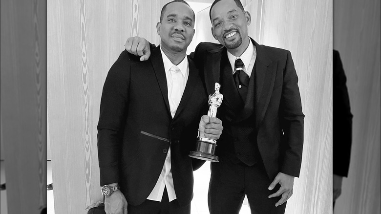 Duane Martin and Will Smith Oscar