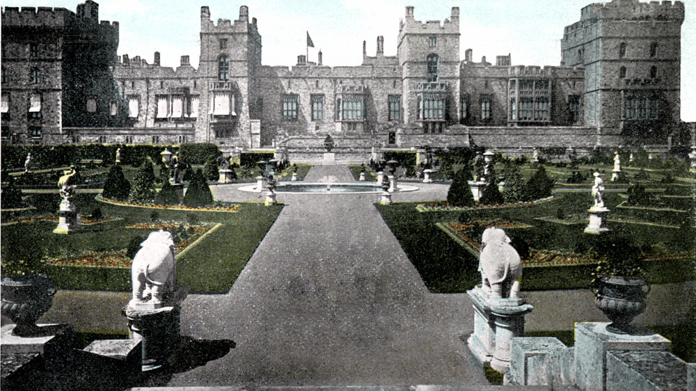 Early pictures of Windsor garden