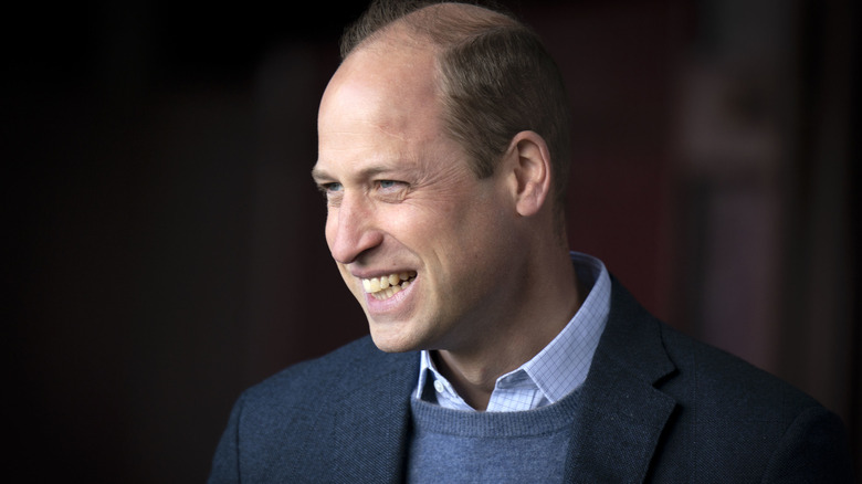 Prince William laughing