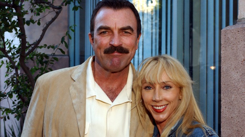 Tom Selleck Jillie Mack smiling