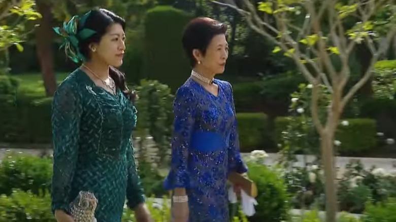 Princess Hisako and Princess Tsuguko of Japan