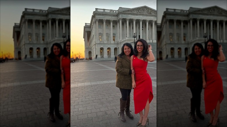 Lauren Boebert at President Trump's joint address to Congress