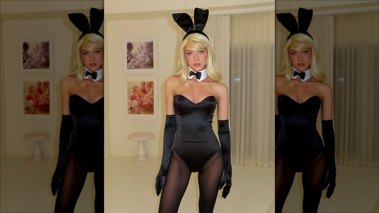 Nicola Peltz Beckham in Playboy bunny costume