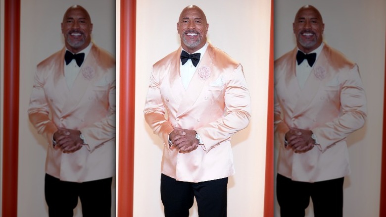 Dwayne Johnson at 2023 Oscars