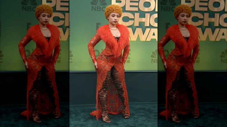 Ice Spice's look at People's Choice Awards 2024