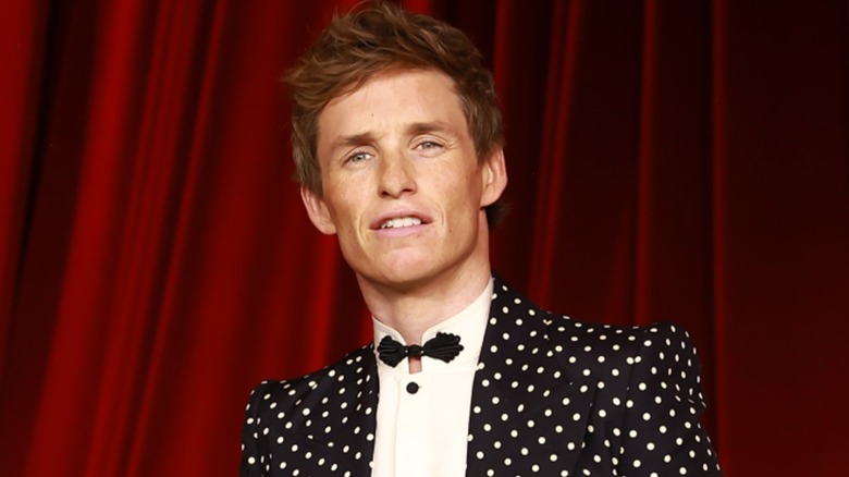 Eddie Redmayne smiling