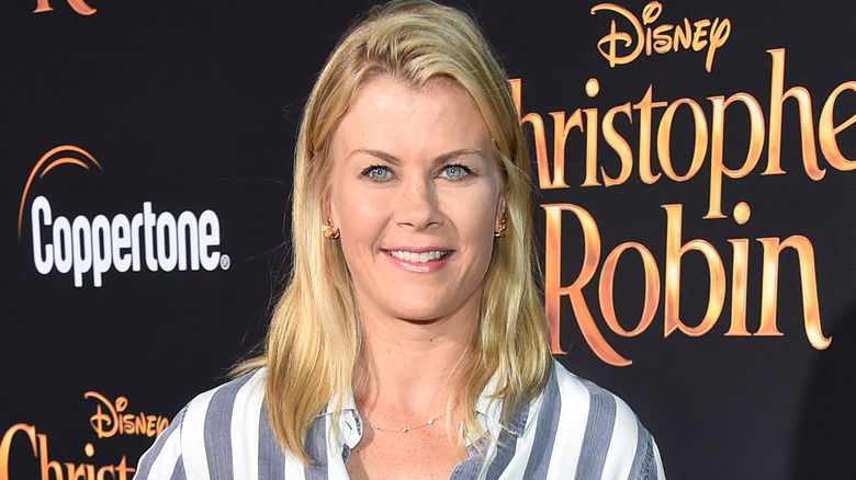 Alison Sweeney smiling