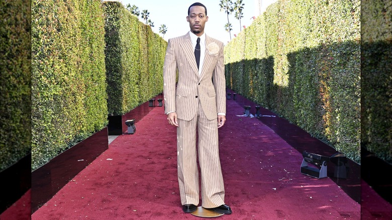 Tyler James Williams on the red carpet
