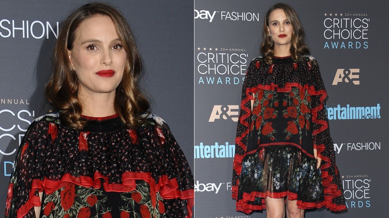 natalie portman in alexander mcqueen