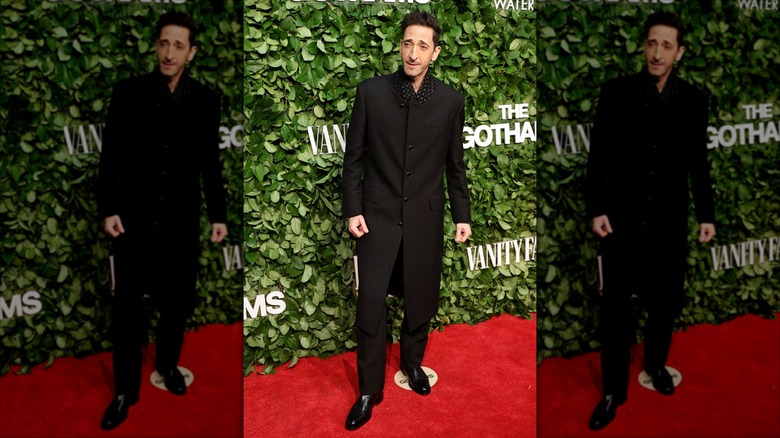 Adrien Brody on the red carpet