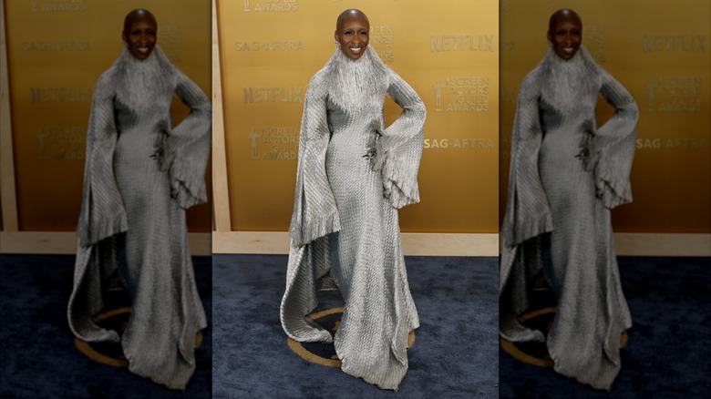 Cynthia Erivo posing