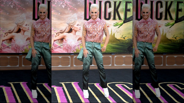 Frankie Grande at the 2024 "Wicked" premiere