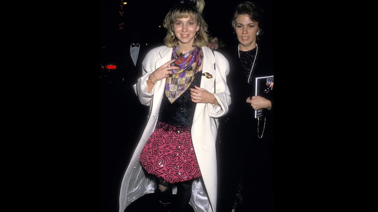 Debbie Gibson, mother at 1988 Grammys