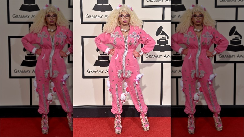 Dencia at the 2016 Grammys